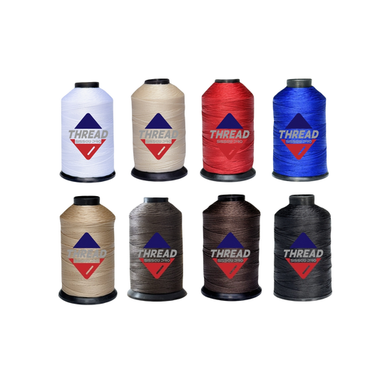 Sissewpro Tex70 Bonded Nylon Thread 69 210D/3, 1oz 375yds(8, Colors)