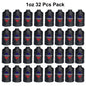 Sissewpro Tex70 Bonded Nylon Thread 69 210D/3, 1oz 375yds（Black, 32 pcs）