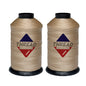 Sissewpro Tex70 Bonded Nylon Thread 69 210D/3, 1oz 375yds（2, Beige）