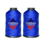 Sissewpro Tex70 Bonded Nylon Thread 69 210D/3, 1oz 375yds（2, Blue）