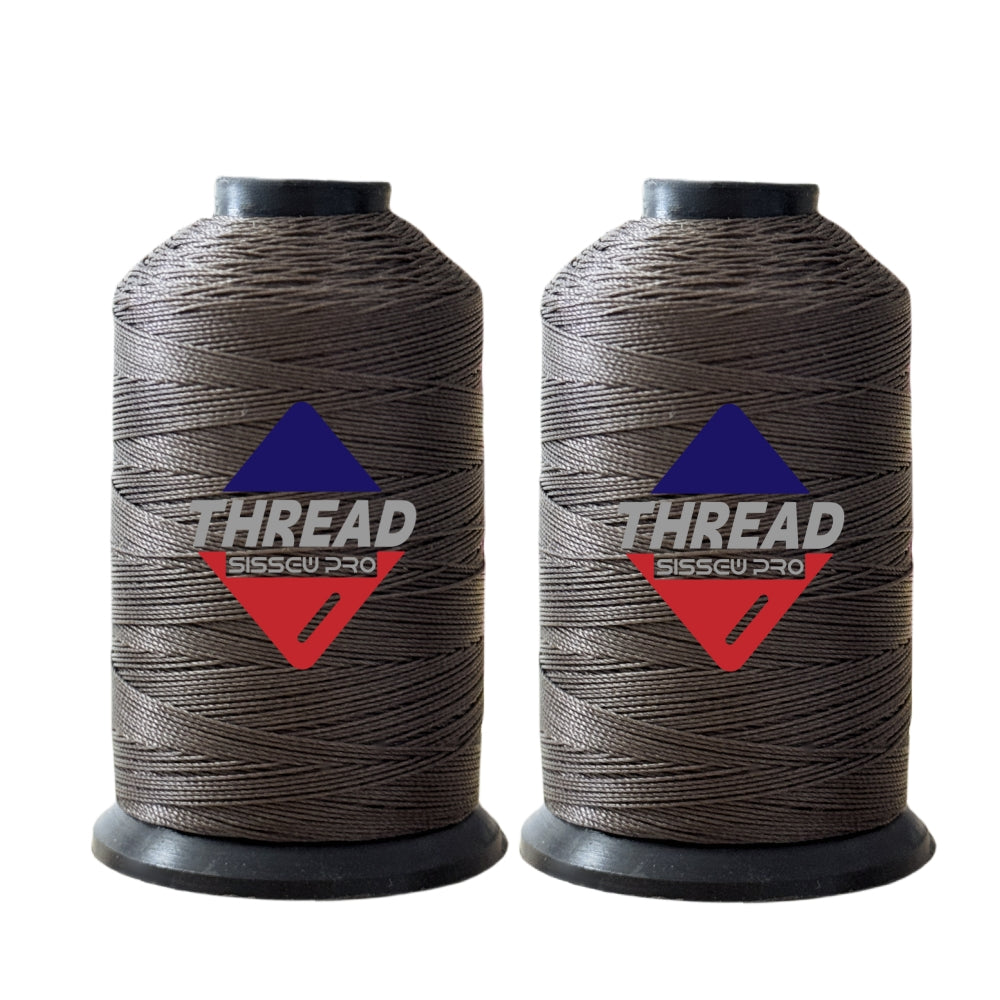 Sissewpro Tex70 Bonded Nylon Thread 69 210D/3, 1oz 375yds(2, Coffee ...
