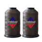 Sissewpro Tex70 Bonded Nylon Thread 69 210D/3, 1oz 375yds（2, Coffee）