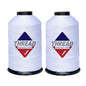 Sissewpro Tex70 Bonded Nylon Thread 69 210D/3, 1oz 375yds（2, White）